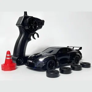 Black Nissan GTR R35 RC Drift Car
